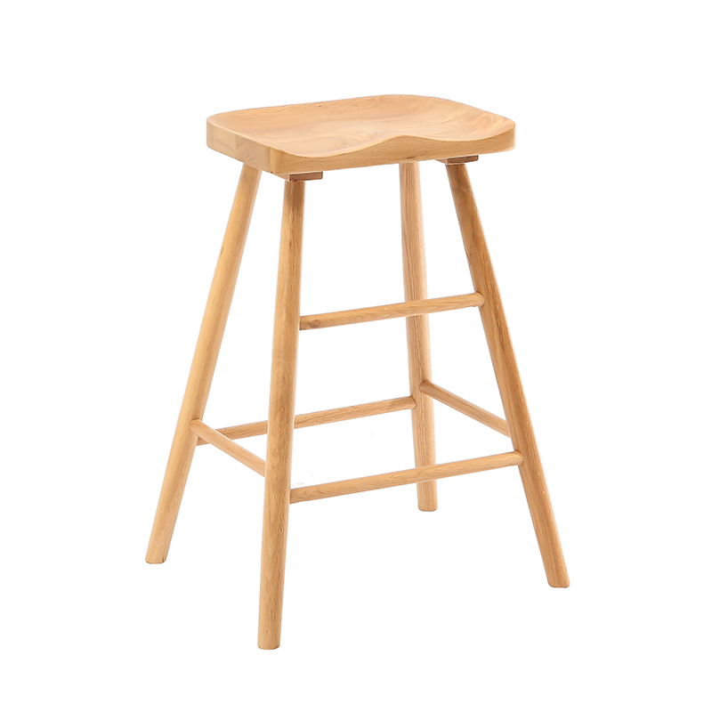 Heupfitting zit-dip houten barkruk